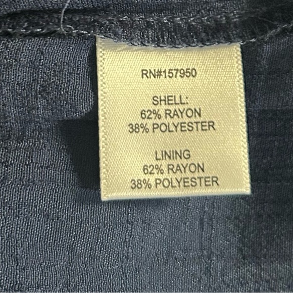 NorthStyle Shift Dress Vacation Lightweight Flowy Navy Blue Women’s Large - Picture 5 of 5